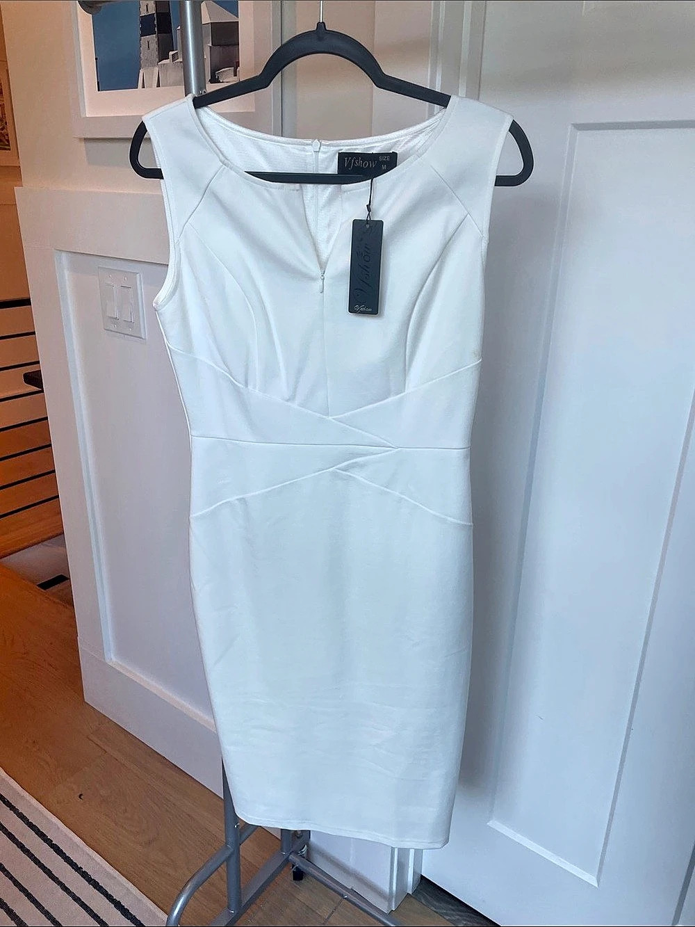 White Sheath Dress NWT